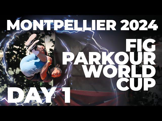 2024 Montpellier Parkour World Cup – Highlights Day 1