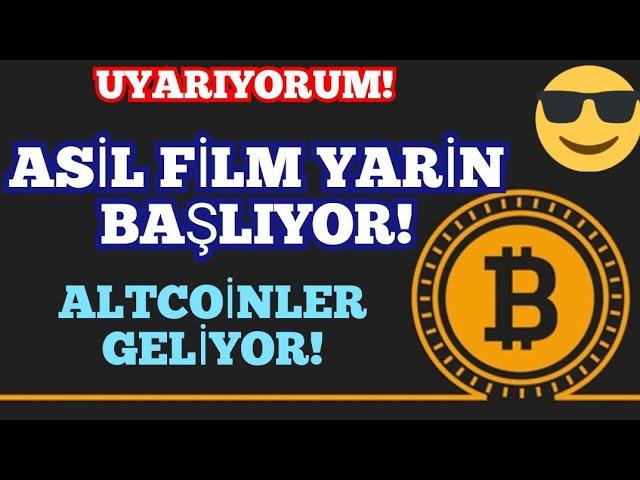 UYARIYORUM YARINDAN SONRA BAŞLIYORUZ ALTCOINLER ICIN BEKLENEN SINYAL GELDI SASIRTACAKLAR #eth #sol