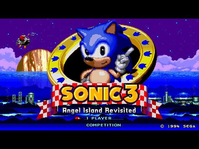 Sonic 3 A.I.R: CD Ultimate (v3.0 Update)  Full Game (NG+) Playthrough (1080p/60fps)