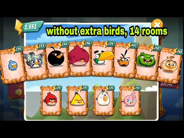 Angry birds 2 mighty eagle bootcamp Mebc 2 mar 2025 without extra birds 14 rooms #ab2 mebc today