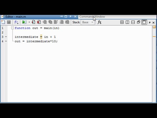 MATLAB tutorial: Functions