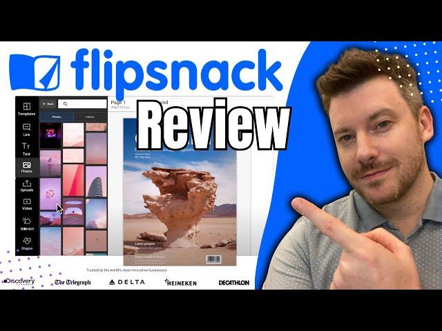 Transform PDFs into stunning Digital Flipbooks | Flipsnack Review & Demo