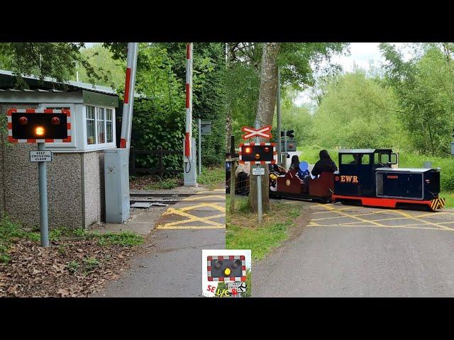 Echills Wood Railway (Woods & Lay-By) Miniature Level Crossings & Trains, Warwickshire