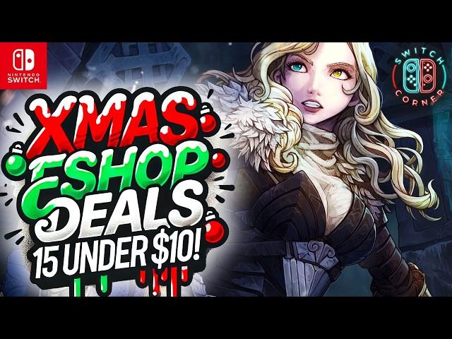 Christmas Nintendo ESHOP Sale Live Now! 15 Under $10! Hint: MASSIVE Nintendo Switch Deals