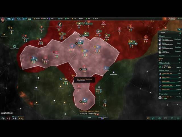 Stellaris 1.1 S1E10 Gas Giant Lifeforms Relocation