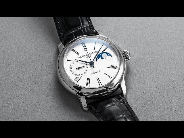 A Tasteful Moonphase Watch With An In-House Movement -  Frederique Constant Classic Moonphase