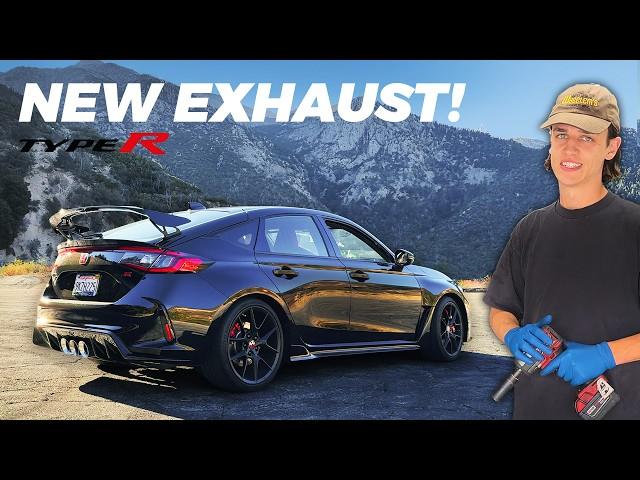 The BEST FL5 Civic Type R Exhaust! - Surprising My Friend