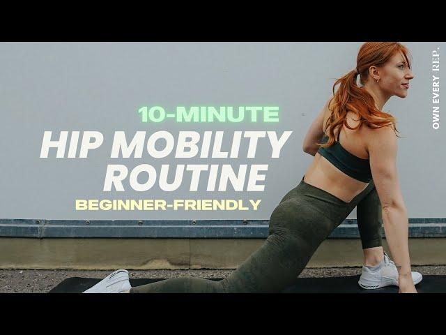 10 Min. Hip Opener Mobility - Unlock Your Hips | Beginner-Friendly | No Equipment | DAY 6 #OER