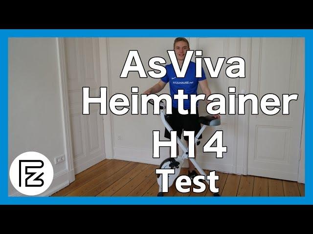 AsViva Heimtrainer H14 im Test | Alternative zum F-Bike von Ultrasport?