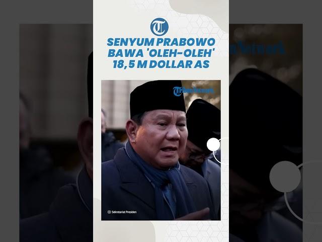 Senyum Sumringah Prabowo, Bangga Dapat Oleh-Oleh 18,5 M Dollar AS: Ini Melebihi Target, Cukup Bagus