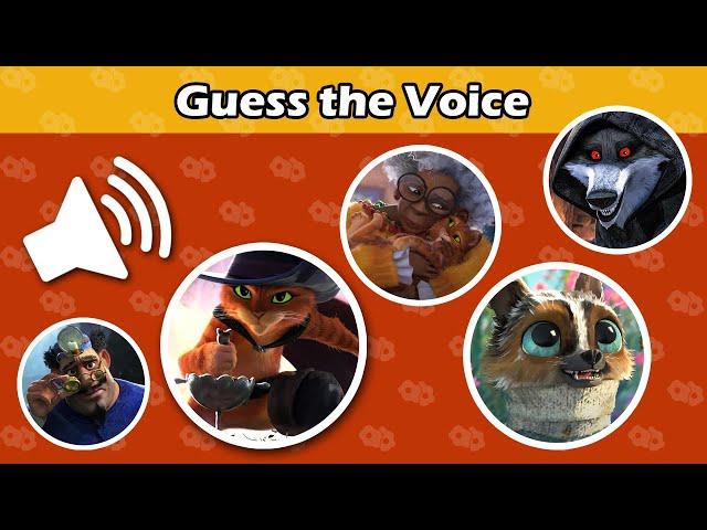 Guess the Voice  |  Puss in Boots