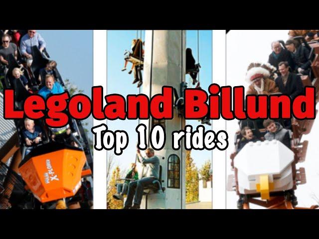 Top 10 rides at Legoland Billund - Demark | 2022