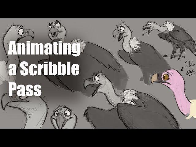LIVE - Animation Demo: Vulture Acting!