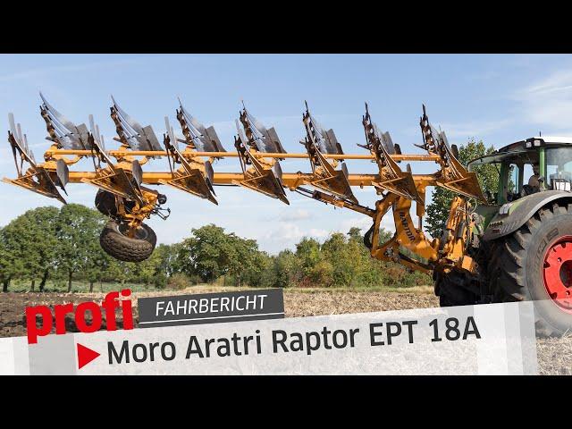 4 tons call for 400 hp! | Moro Aratri Raptor with Fendt Vario 1050