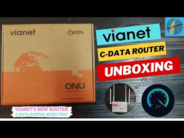 C-DATA Dual Band 5G Router Unboxing and Setup | Speed Test | Vianet Router Setting