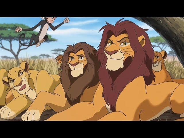 The dancing Lion King Samba / cartoon story for kids: