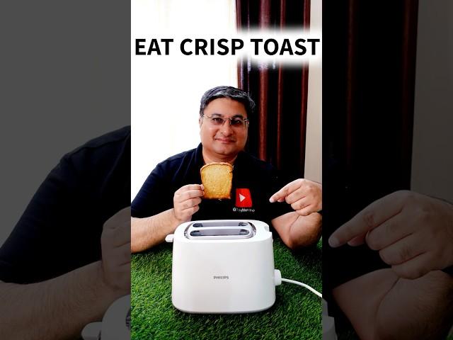 Eat #crispy #toast with #philips HD2582 830W Pop Up #toaster (White)