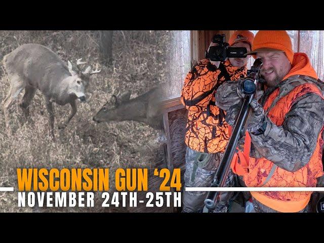 2024 Wisconsin Deer Gun | Deer All Over! Action-Packed Hunt!