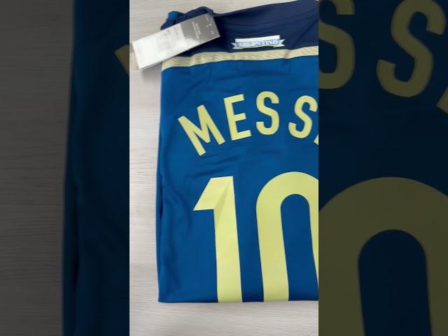 2014 World Cup Argentina away short-sleeved jersey No. 10 Messi