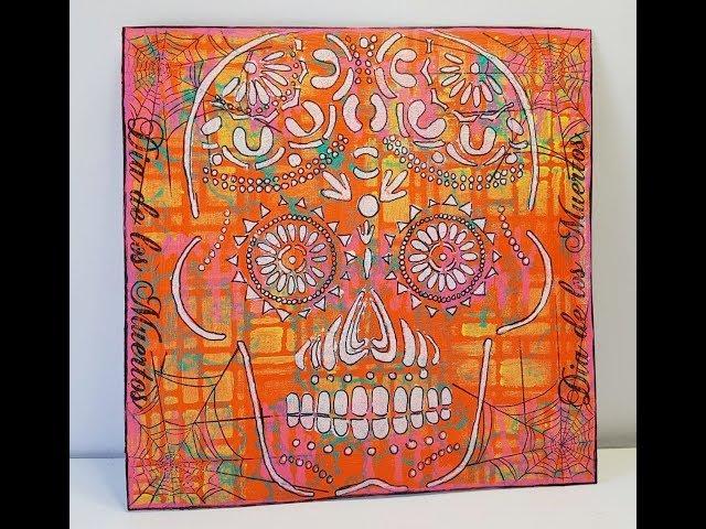 artful evidence sugar skull