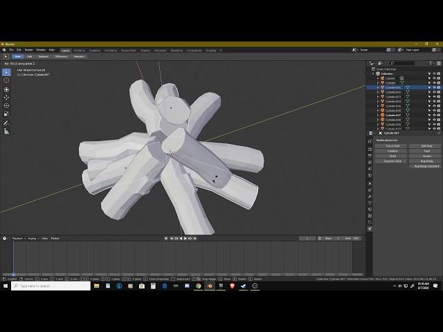 Modeling a Campfire Game Asset | Raptor X | Blender Modeling 001