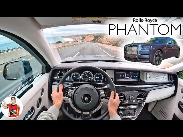 Nothing Can Upset You in the 2023 Rolls-Royce Phantom (POV Drive Review)