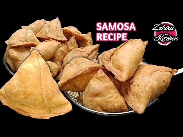 Khasta Halwai Jaise Aloo Samosa Recipe with Secret  Tips & Tricks | Zahira Kitchen