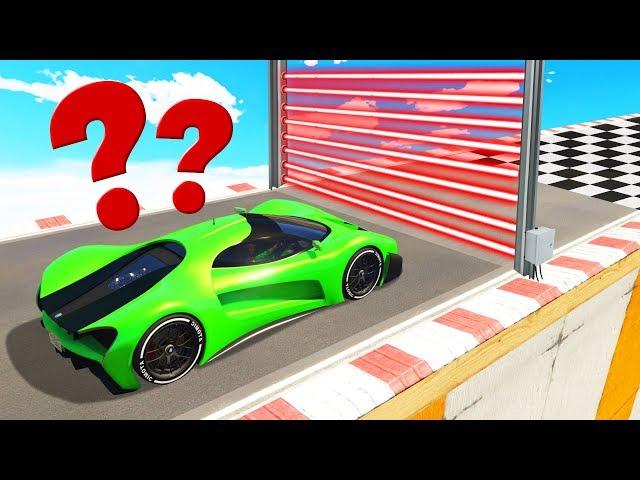 SUPER CAR vs. LASERS Is A Bad IDEA! (GTA 5 Races)