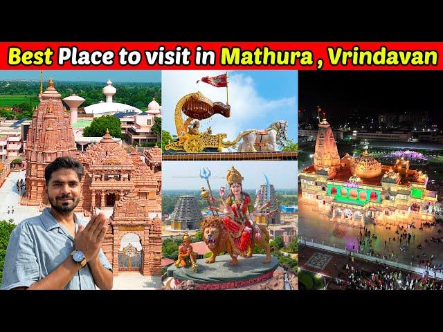 Top 10 place to visit in Mathura Vrindavan | Best place to visit in mathura | Vrindavan vlog 2024