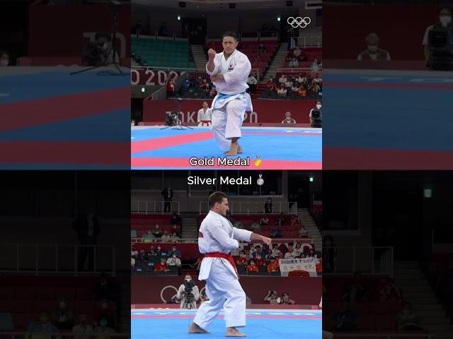 Karate in motion. Ryo Kiyuna and Damian Quintero #Tokyo2020 Kata performance.#Olympics #Sports