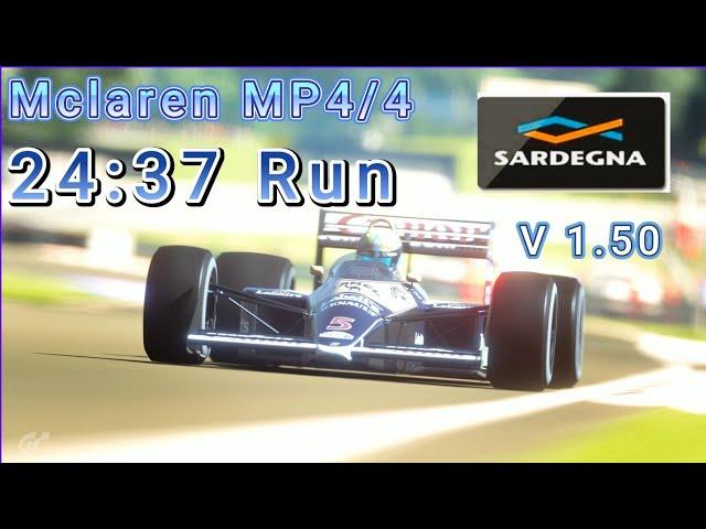 GT7 Sardegna 800 Mclearn MP4/4 Fast and Smooth Build V 1.50