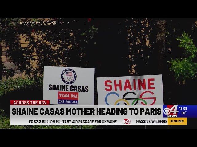 Shaine Casas' mother heads to Paris for 2024 Olympics