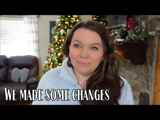 We made some changes || VLOGMAS DAY 2