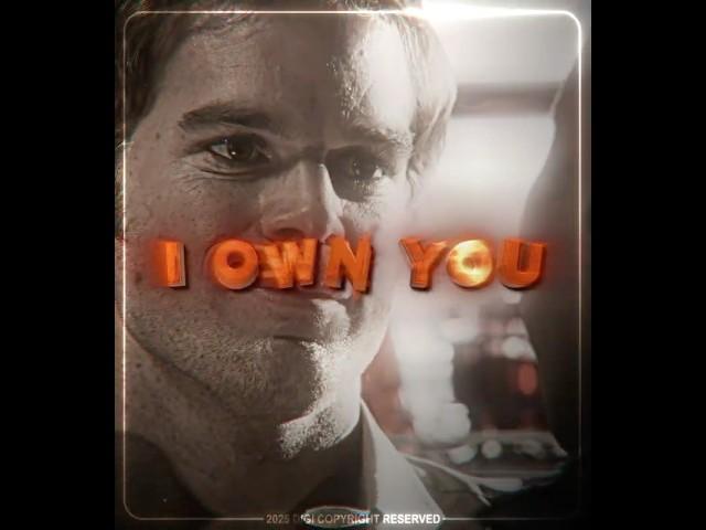 "I OWN YOU" || Love You So JUMPSTYLE || 4K EDIT || #edit #dexter #doakes #aura