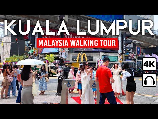 KUALA LUMPUR, Malaysia  4K Walking Tour | Bukit Bintang City Center