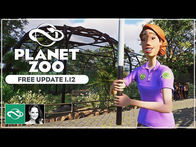 ▶ Planet Zoo Free Update 1.12: Educator Guided Tours, Diorama Mode, and more