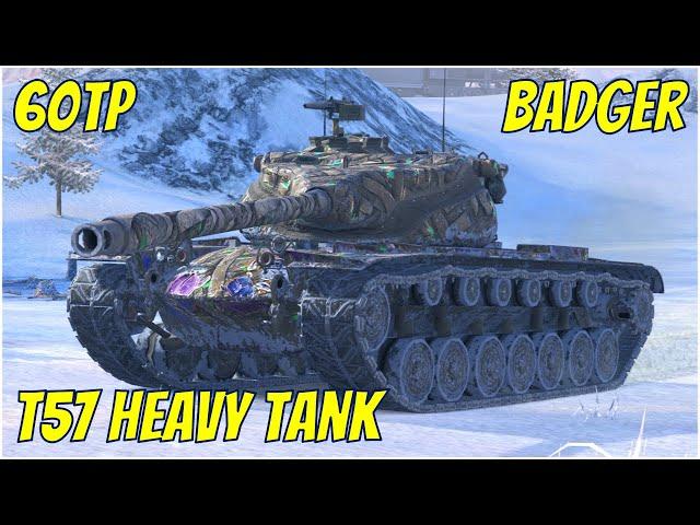 60TP, T57 Heavy Tank & Badger ● WoT Blitz