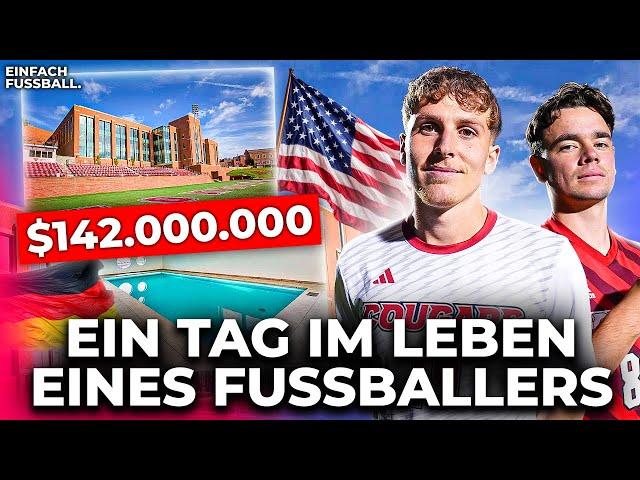 Ein Tag im Leben eines College-Fußballers!