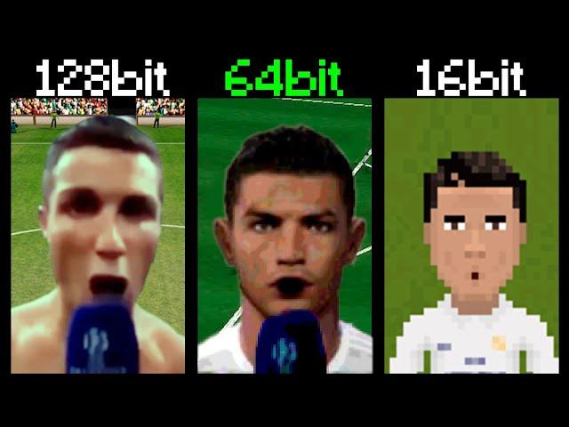 Cristiano Ronaldo Siuu everytime with less Bit