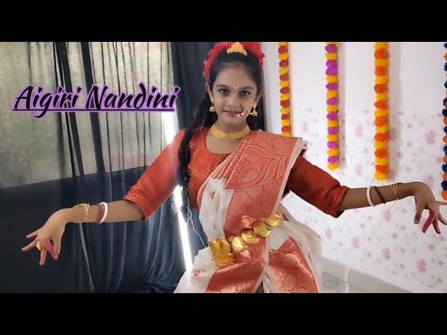 Aigiri Nandini|Durga Stotram|Mahishasur Mardini|Mahalaya Special Dance|Avinanda Ghosh|SangeetAvi