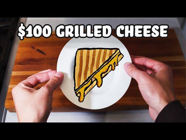 $1 vs $100 Grilled Cheese