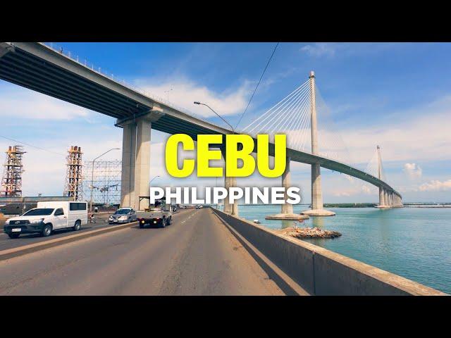 Driving Metro Cebu Cities — Cebu City, Mandaue, Lapu-Lapu, Mactan | CCLEX Bridge | Philippines