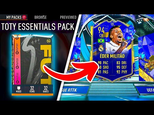 20x 350K TOTY ESSENTIAL & 88+ ICON PACKS!  FIFA 23 Ultimate Team