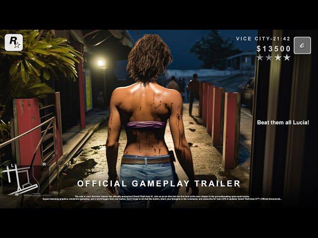 Grand Theft Auto VI™ - Official Gameplay Trailer (FIRST MISSION)