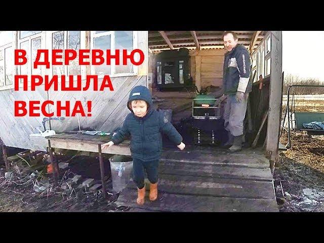 ШЛЁПАЕМ ПО ГРЯЗЮКЕ, САЖЕНЦЫ, ГОТОВИМ МОТОБЛОК, РЕМОНТ БЕНЗОПИЛ, НЕМНОГО ПОЛИТОТЫ