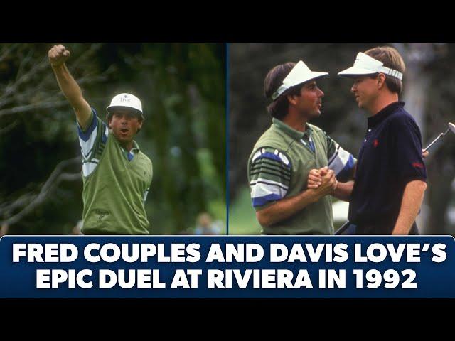 Fred Couples vs. Davis Love III | EPIC playoff at Genesis Invitational