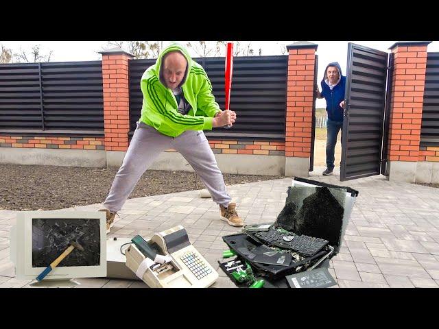 ЛЫСАЯ БОРОДА ВСЕ КРУШИТ. NERF BROS SHOW