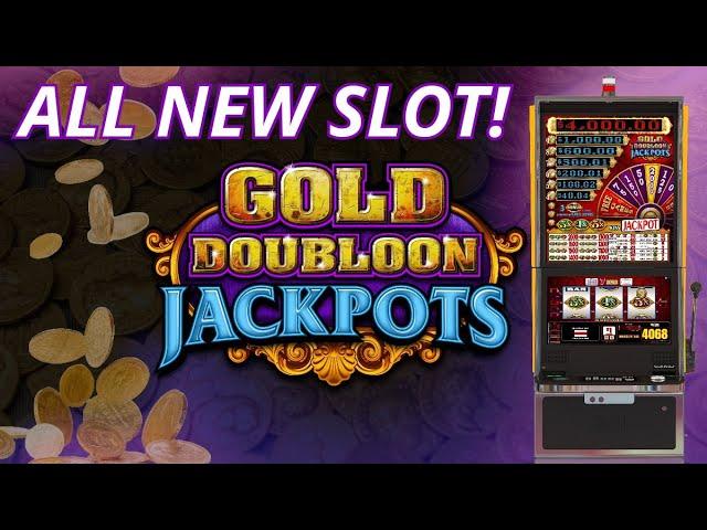 ALL NEW Gold Doubloon Jackpots Slot Machine  Live Play at The Venetian Las Vegas! 