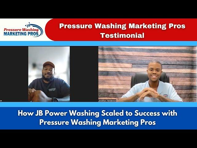 How JB Power Washing Scaled to Success with Pressure Washing Marketing Pros