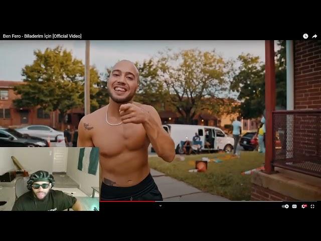 AMERICAN Reacts To TURKISH Rap Ben Fero - Biladerim İçin [Official Video]